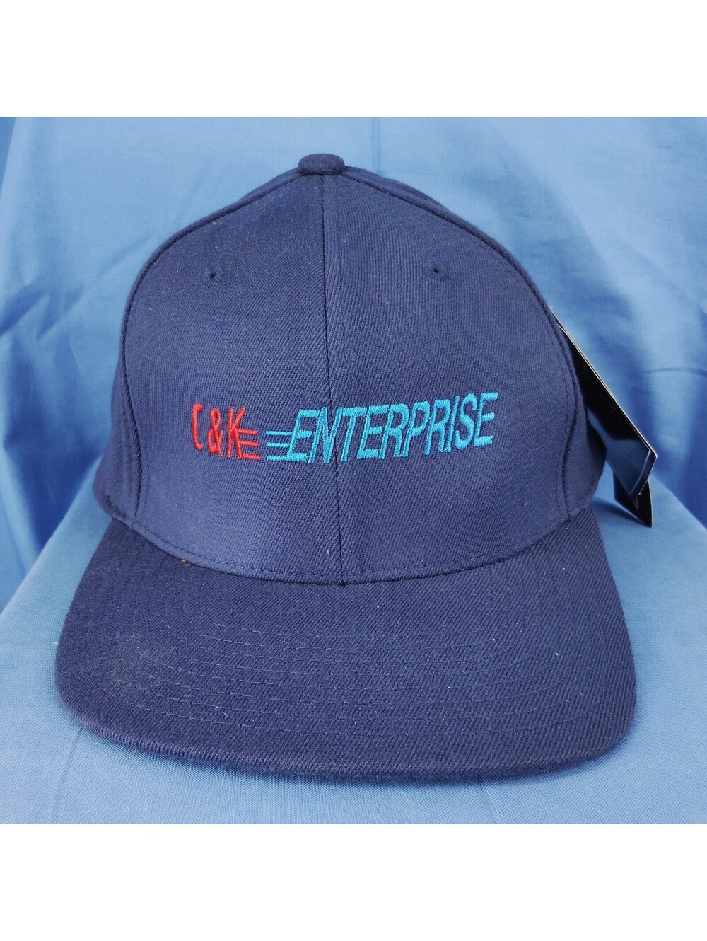 C&K Enterprise Hat Navy Cap Embroidered Logo NEW With Tag